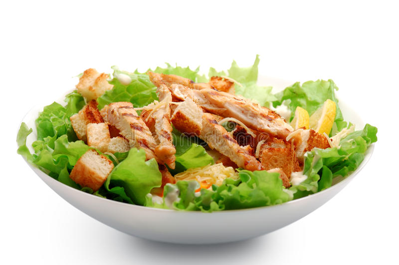 Caesar Side Salad with Chicken
