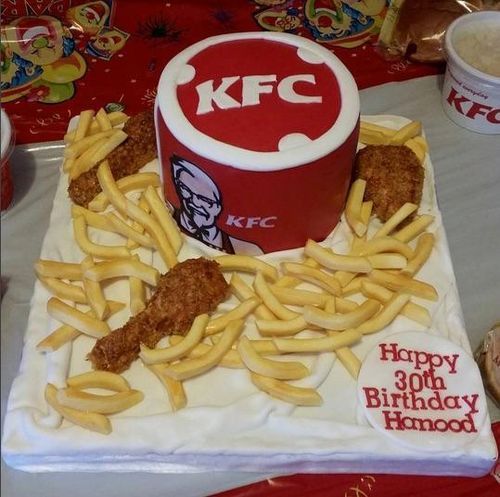 KFC Birthday Cake by gertygetsgangster on DeviantArt
