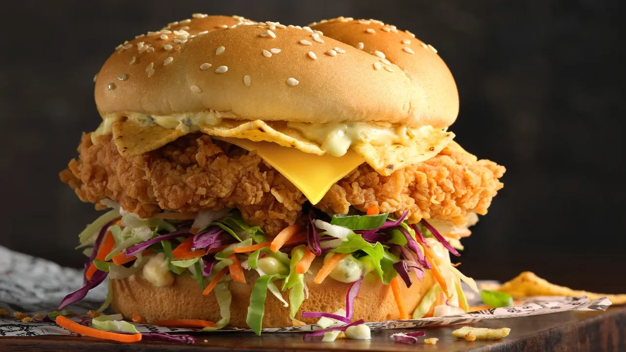 KFC Crunch Burger